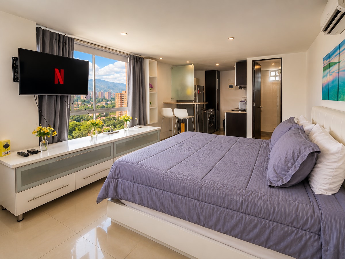 Apartamento mostrado LF-1208, ejemplo de una unidad disponible